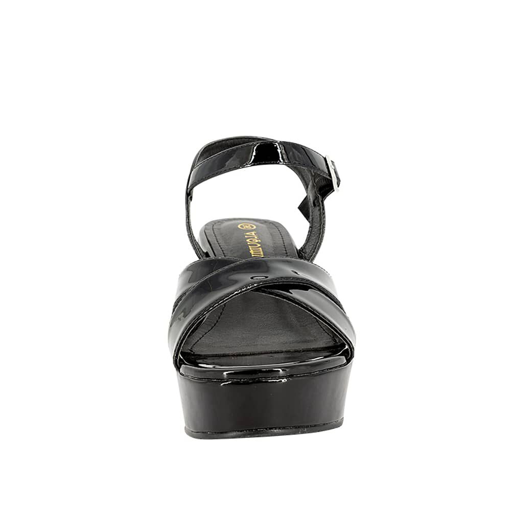 Sandalia De Vestir Savoia Negro Charol Alquimia image number 2.0