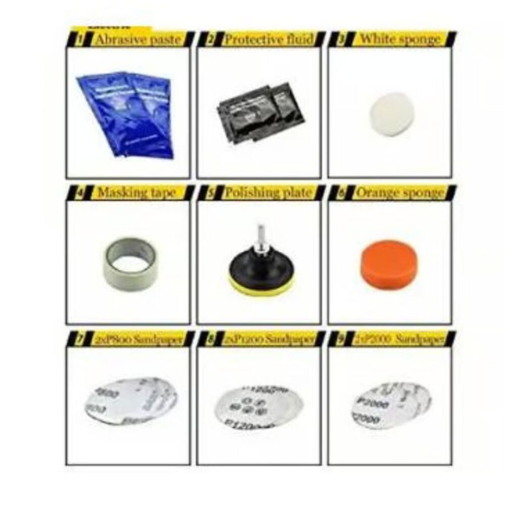 Kit De Reparacion De Focos Limpieza Y Pulidor image number 2.0