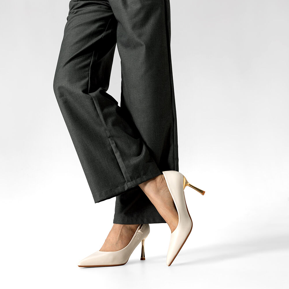 Zapato Taco Alto Formal Simil Charol Mujer Weide Ghe38 image number 1.0