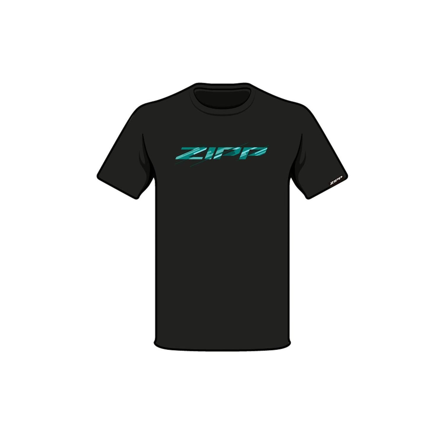 Polera Zipp Manga Corta Z2204 Negro image number 0.0