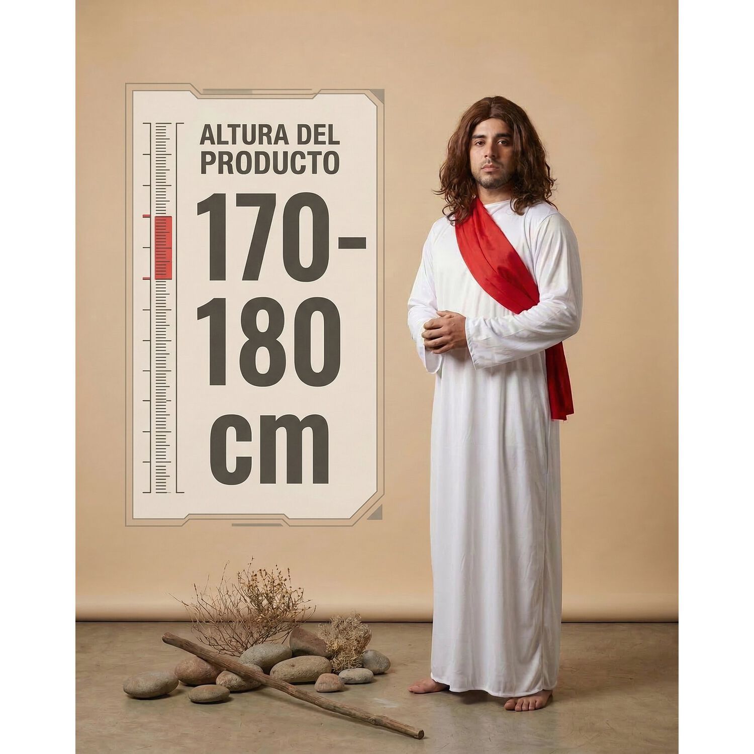 Disfraz Cosplay De Jes&uacute;s De Nazaret Adulto image number 8.0