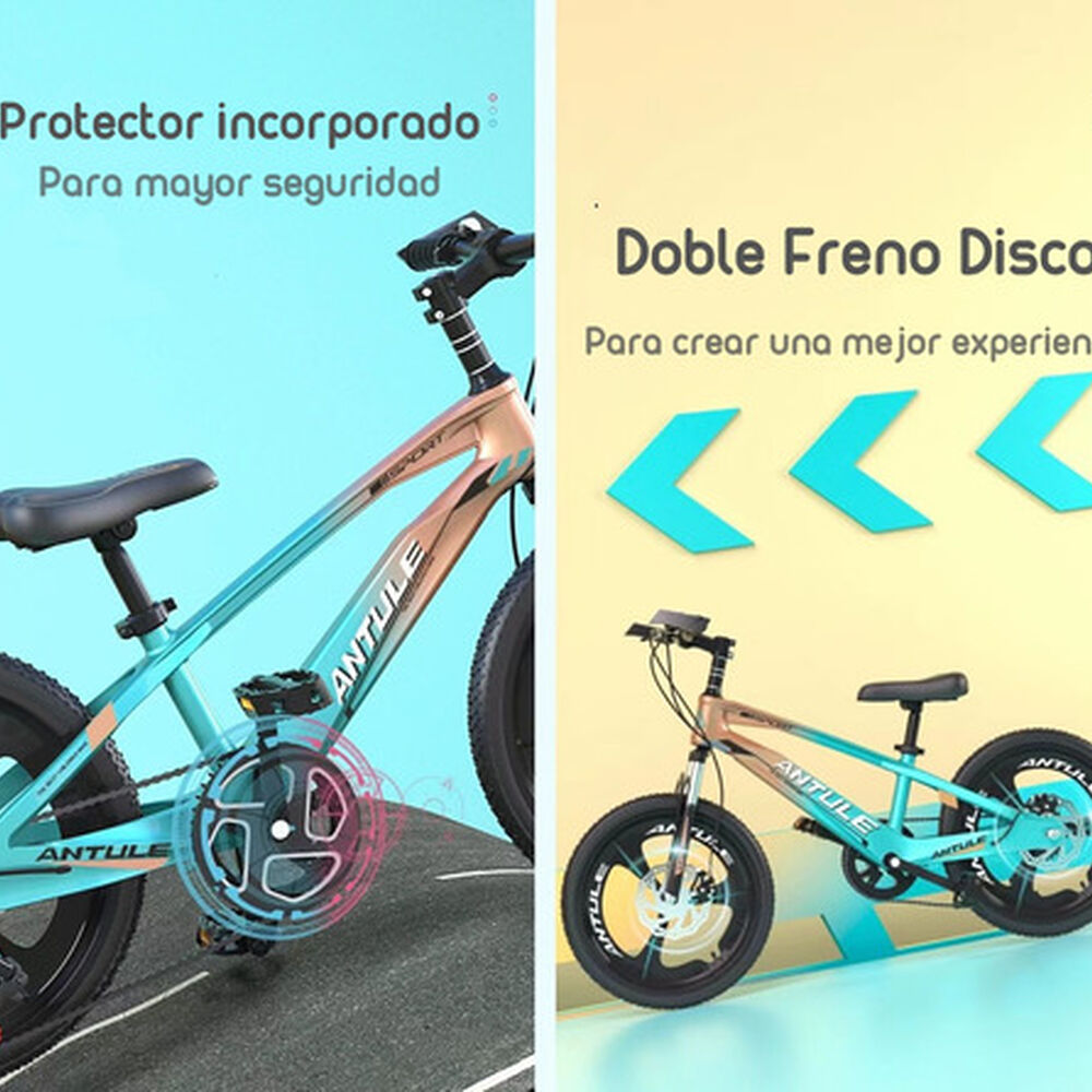 Bicicleta Infantil 8-10 A&ntilde;os Aro 20 Lubabycas Verde image number 4.0