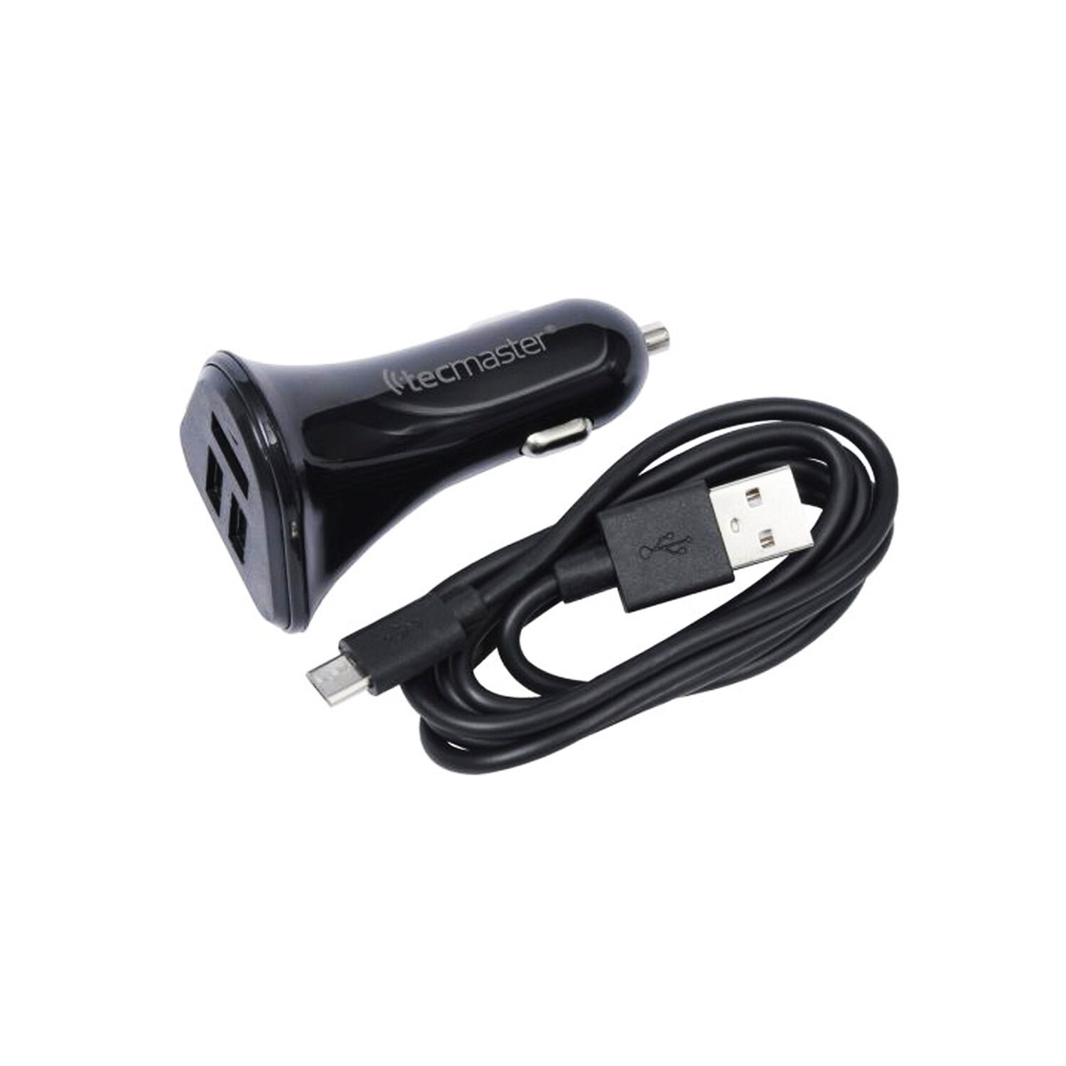 Cargador Usb Para Auto Tecmaster De 3a Con Carga Rapida 200508 image number 1.0