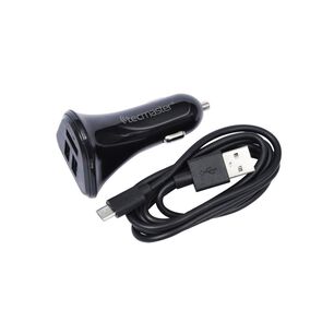 Cargador Usb Para Auto Tecmaster De 3a Con Carga Rapida 200508