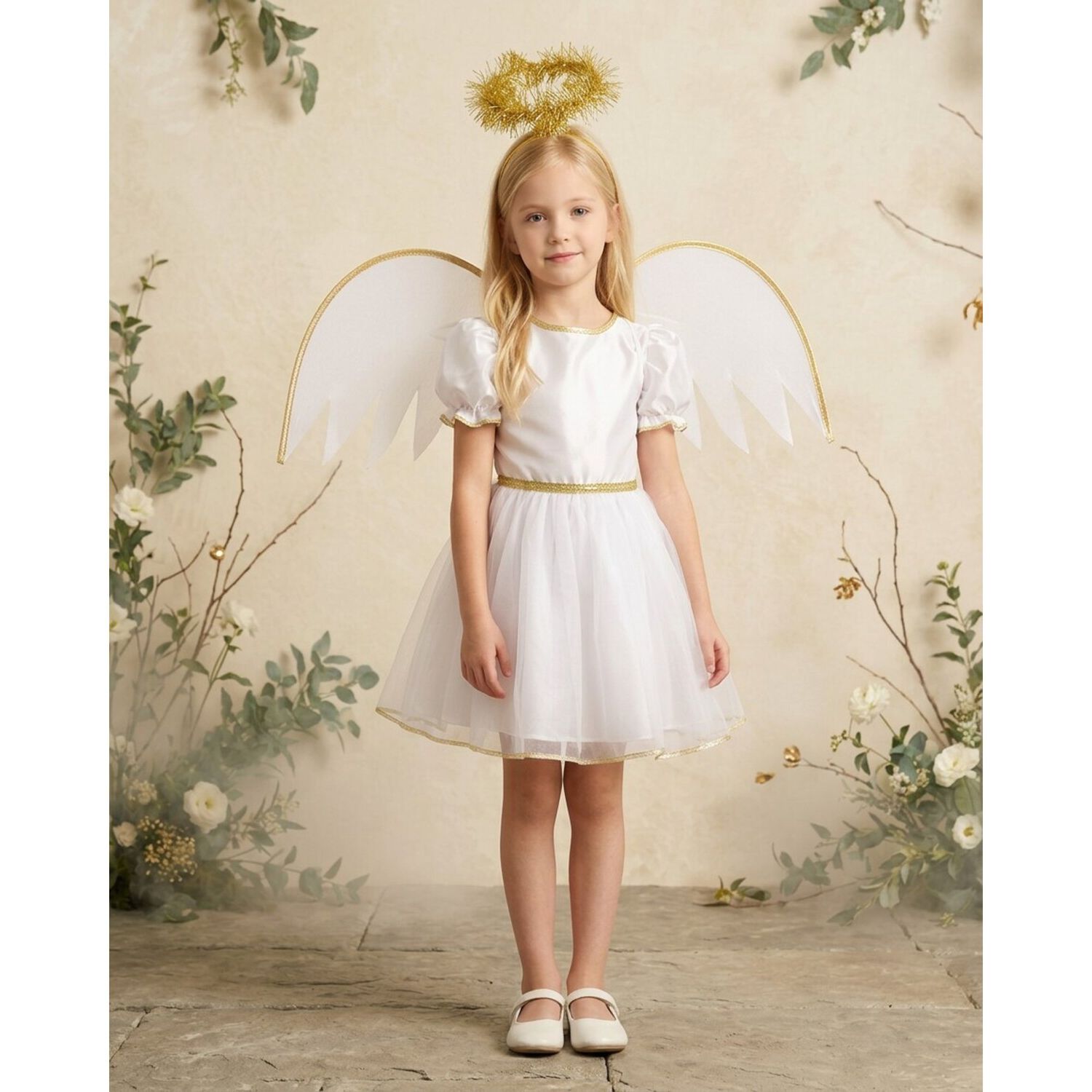 Disfraz Angel Infantil Para Ni&ntilde;as image number 7.0