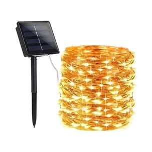 Luces Hadas Navidad Decorativas 20m Solares