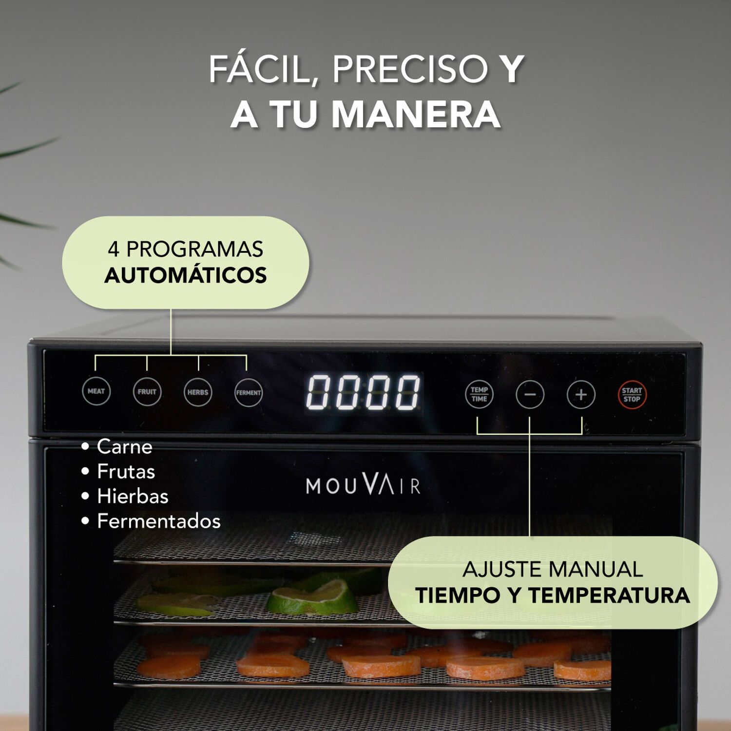 Deshidratador De Alimentos Mouvair Dry image number 4.0