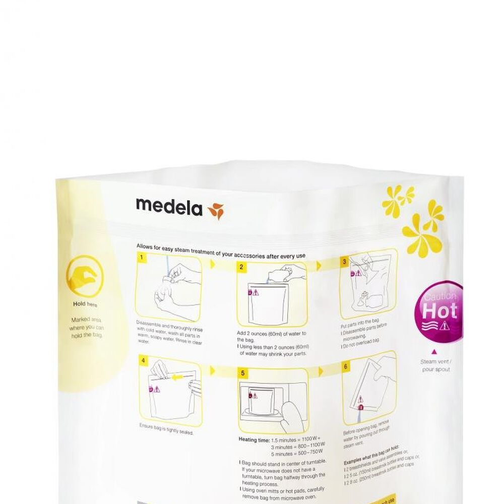 Bolsa Para Esterilizar Quick Clean Medela image number 1.0