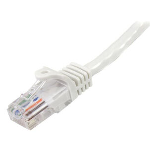 Cable De Red De 10m Blanco Cat5e Ethernet Rj45 Sin Enganches