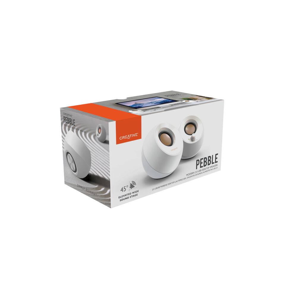 Parlante Creative Pebble Blanco image number 7.0
