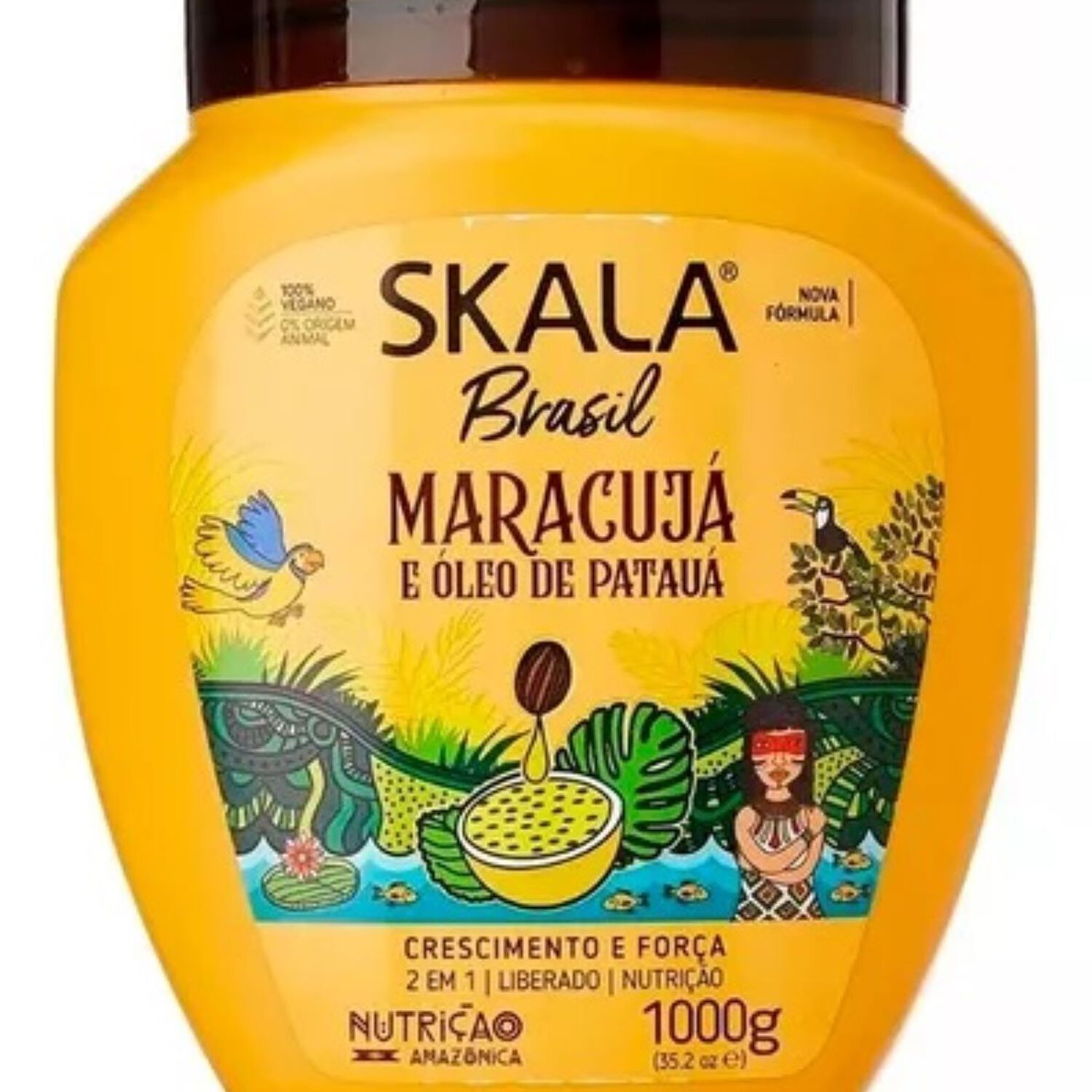 Mascara Maracuya Y Aceite 2en1 Brasil Skala 1kg image number 0.0