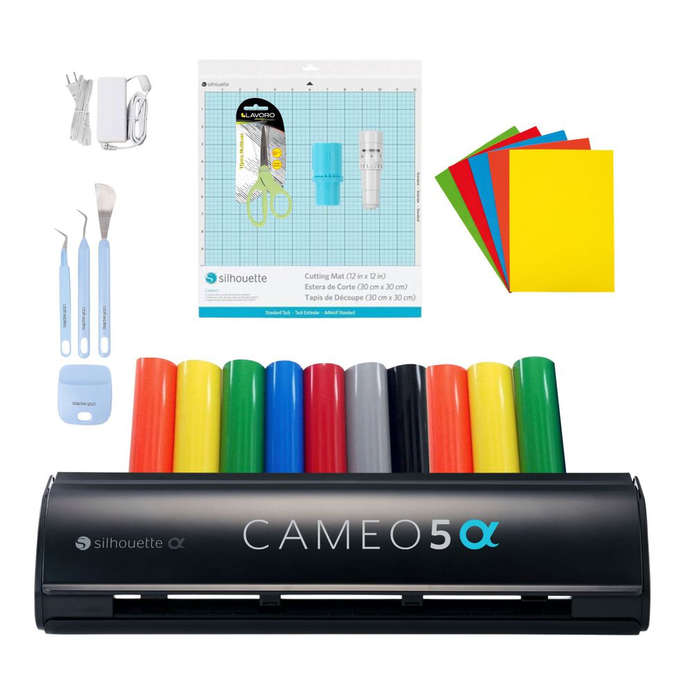 Kit Emprendedor Silhouette Cameo 5 Alpha Black image number 0.0