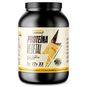 Proteína Vegetal Soya Gohard 1kg Sabor Vainilla Ice Cream