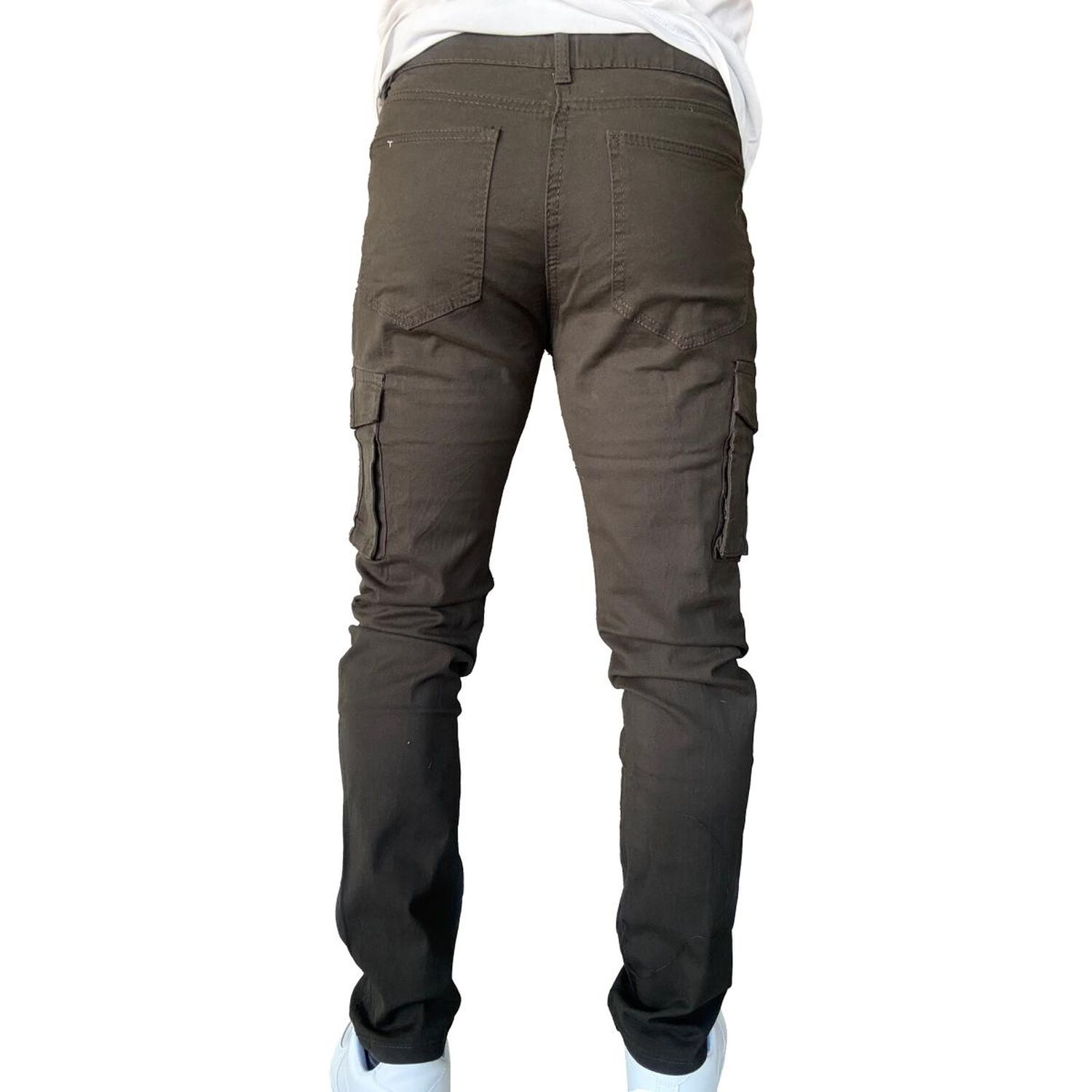 Pantal&oacute;n Cargo Slim Fit Mosaico Tela Elasticada image number 28.0