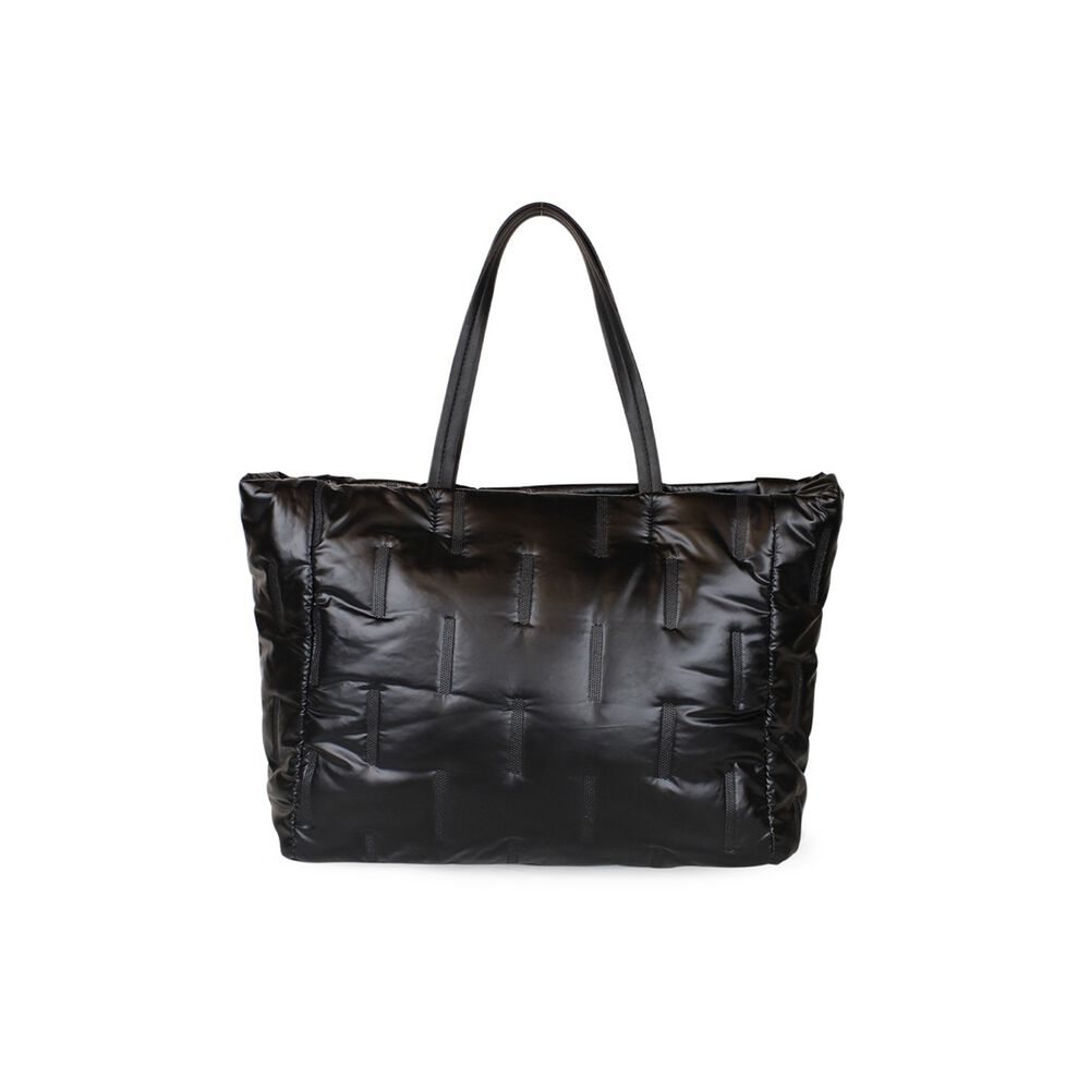 Bolso Mujer Negro Metalizado Pipertote Kenneth Cole image number 2.0