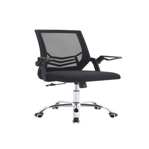Silla De Oficina Ejecutiva Liverpool Ergonomica Color Negro Bm-813 Arthome