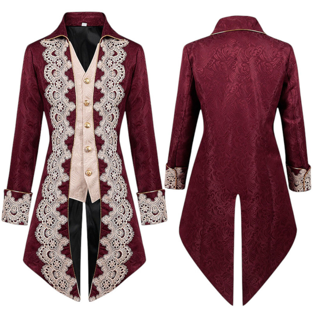Cosplay Disfraz Traje Victoriano Medieval Chaqueta image number 0.0