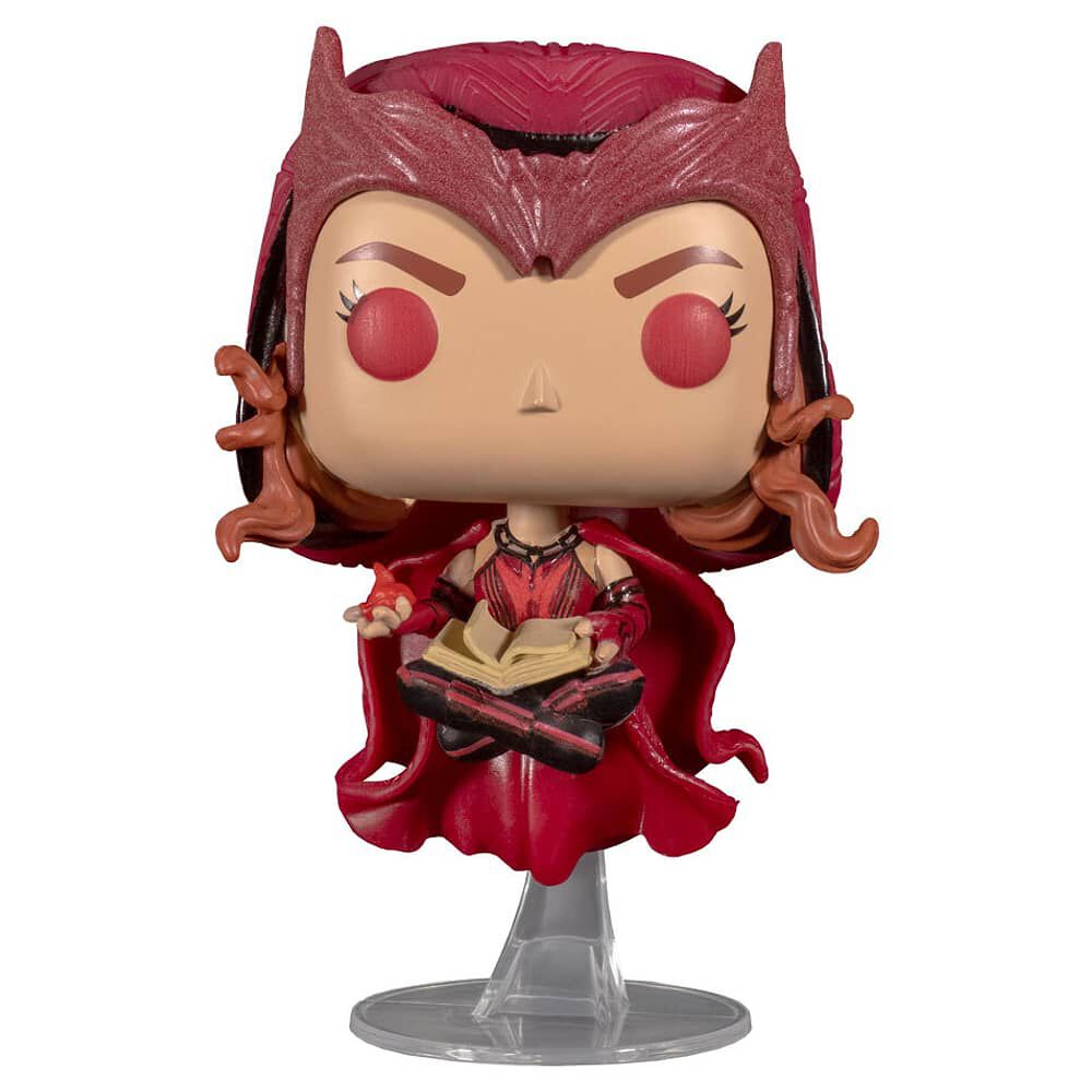 Funko Pop Marvel: Wandavision-bruja Escarlata Wanda Darkhold image number 3.0
