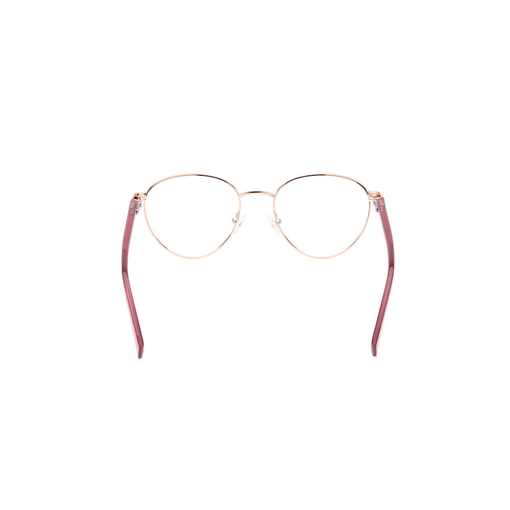 Lentes Ópticos Shiny Rose Gold Guess image number 4.0