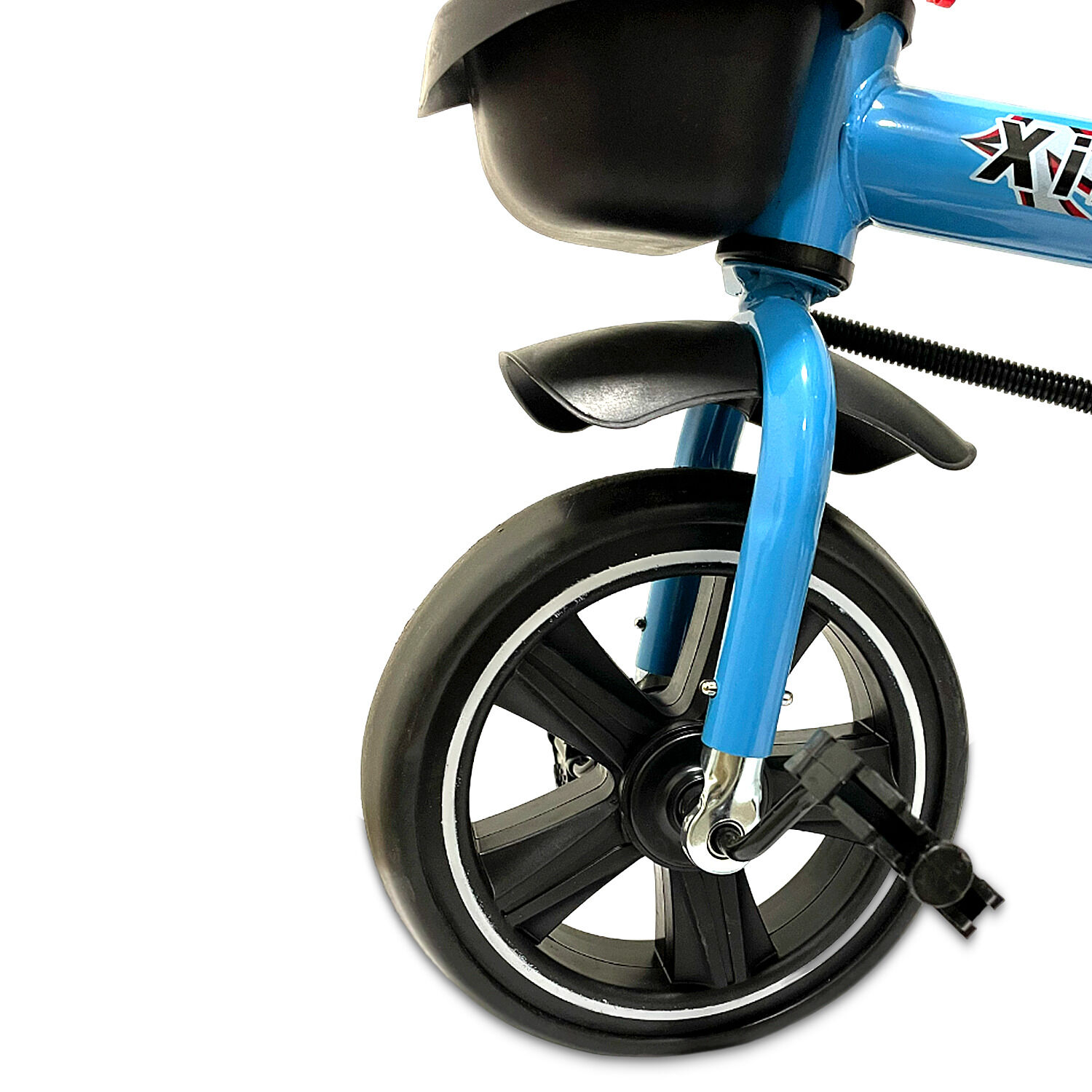 Triciclo Coche Infantil 5 En 1 Con Toldo, Mango Direccional image number 4.0