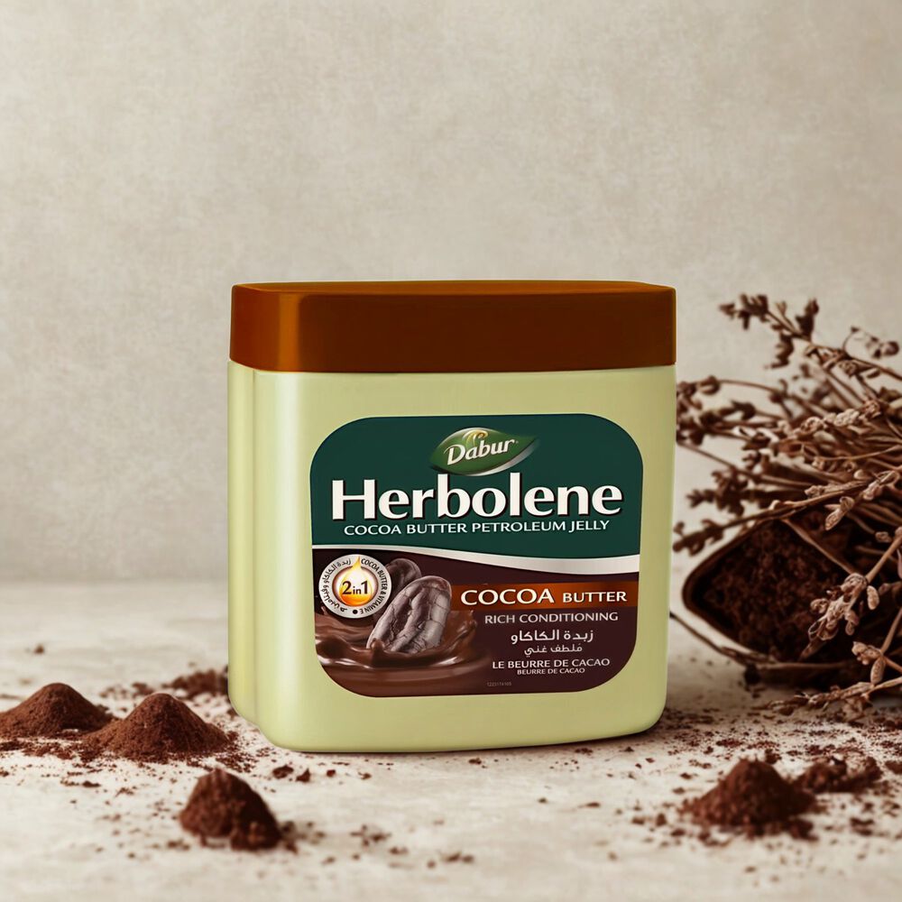 Herbolene Vaselina 2 En 1 Manteca De Cocoa & Vitamina E 225 Ml image number 2.0