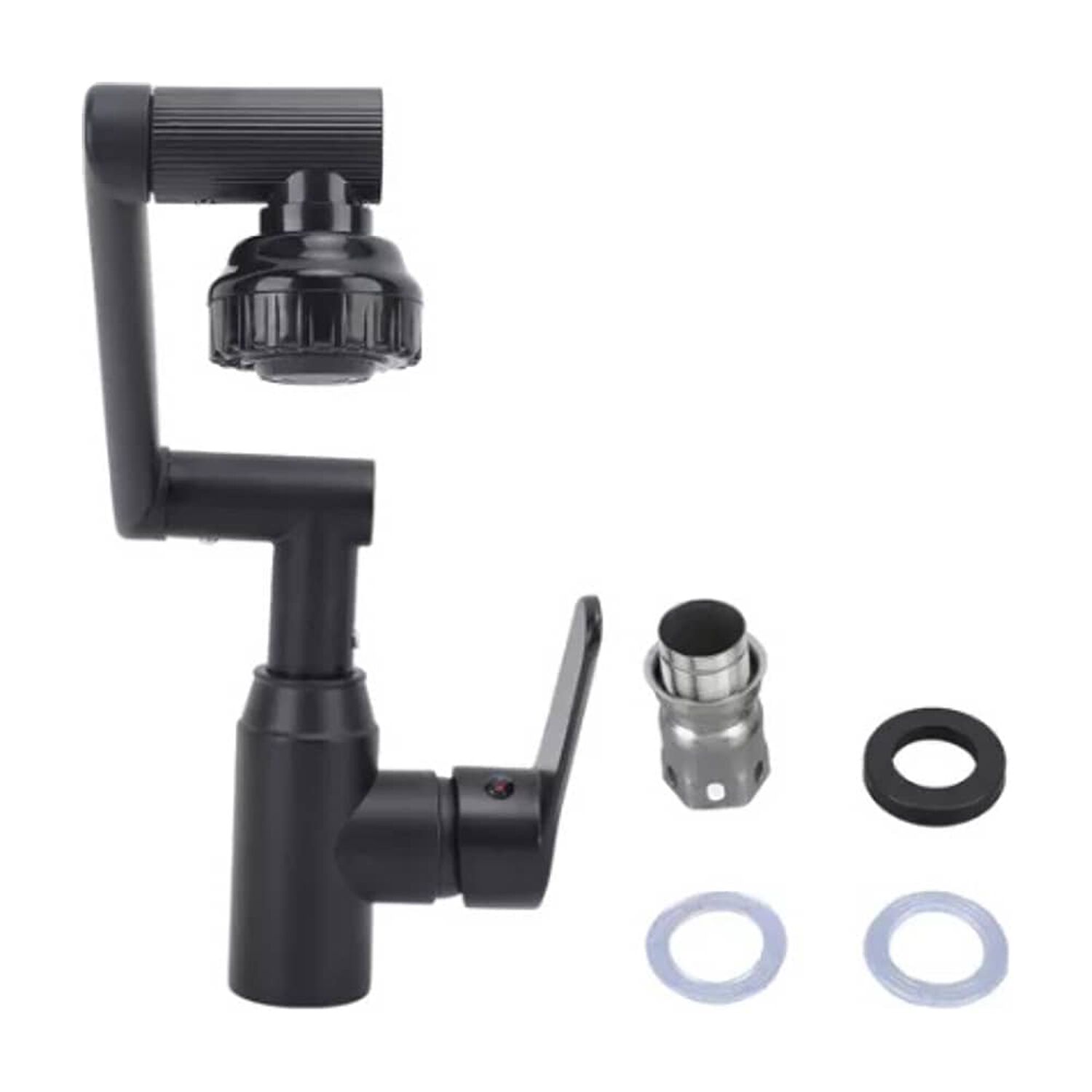 Llave Lavamanos Monomando Giratoria 360 Acero Inoxidable image number 1.0