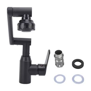 Llave Lavamanos Monomando Giratoria 360 Acero Inoxidable