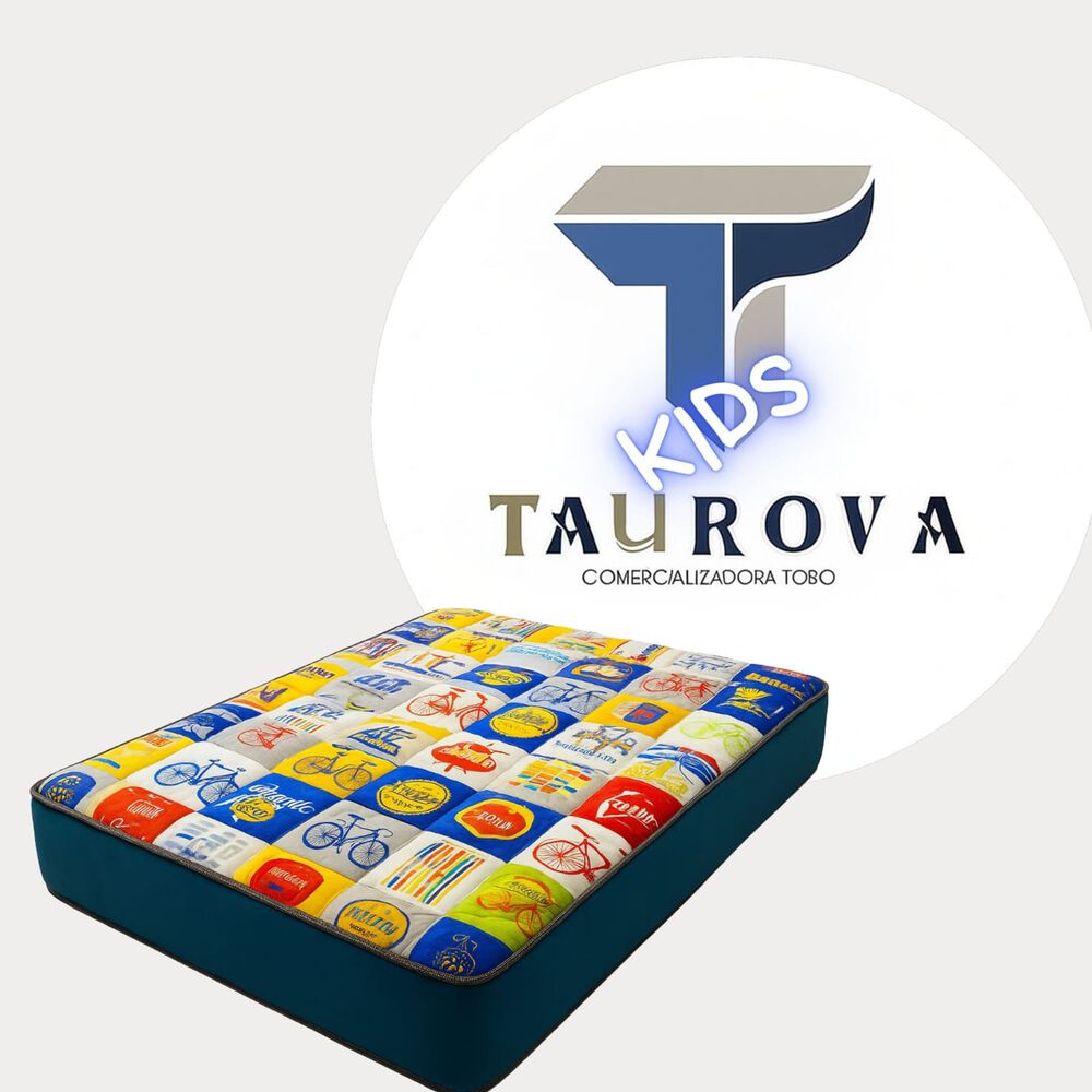 Taurova Kids Niño 1,5 Plazas, Resortes Bonnell, Espuma De Alta Densidad 22 Cm Altura image number 0.0