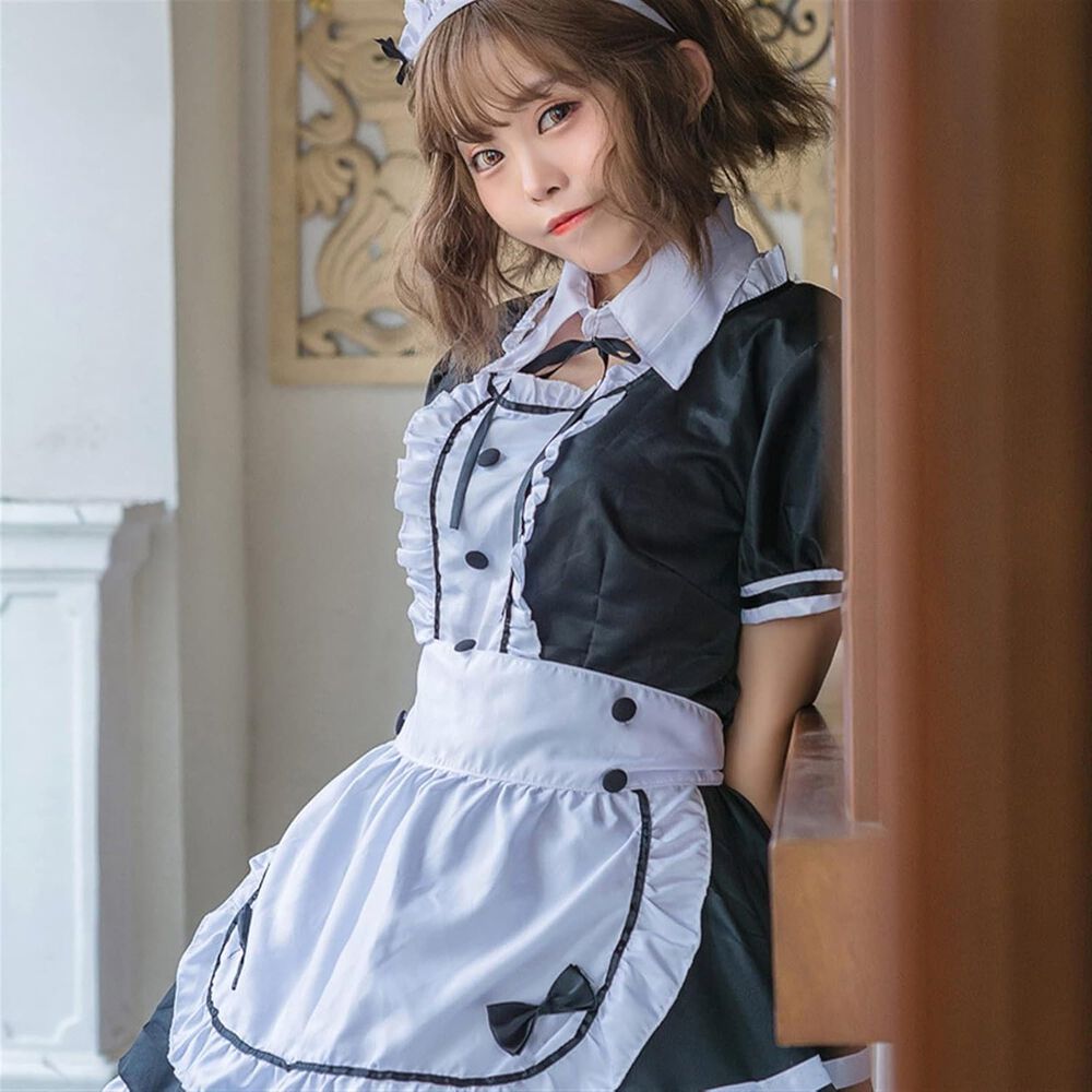 Disfraz Cosplay Lolita Maid Sirvienta Japonesa image number 5.0