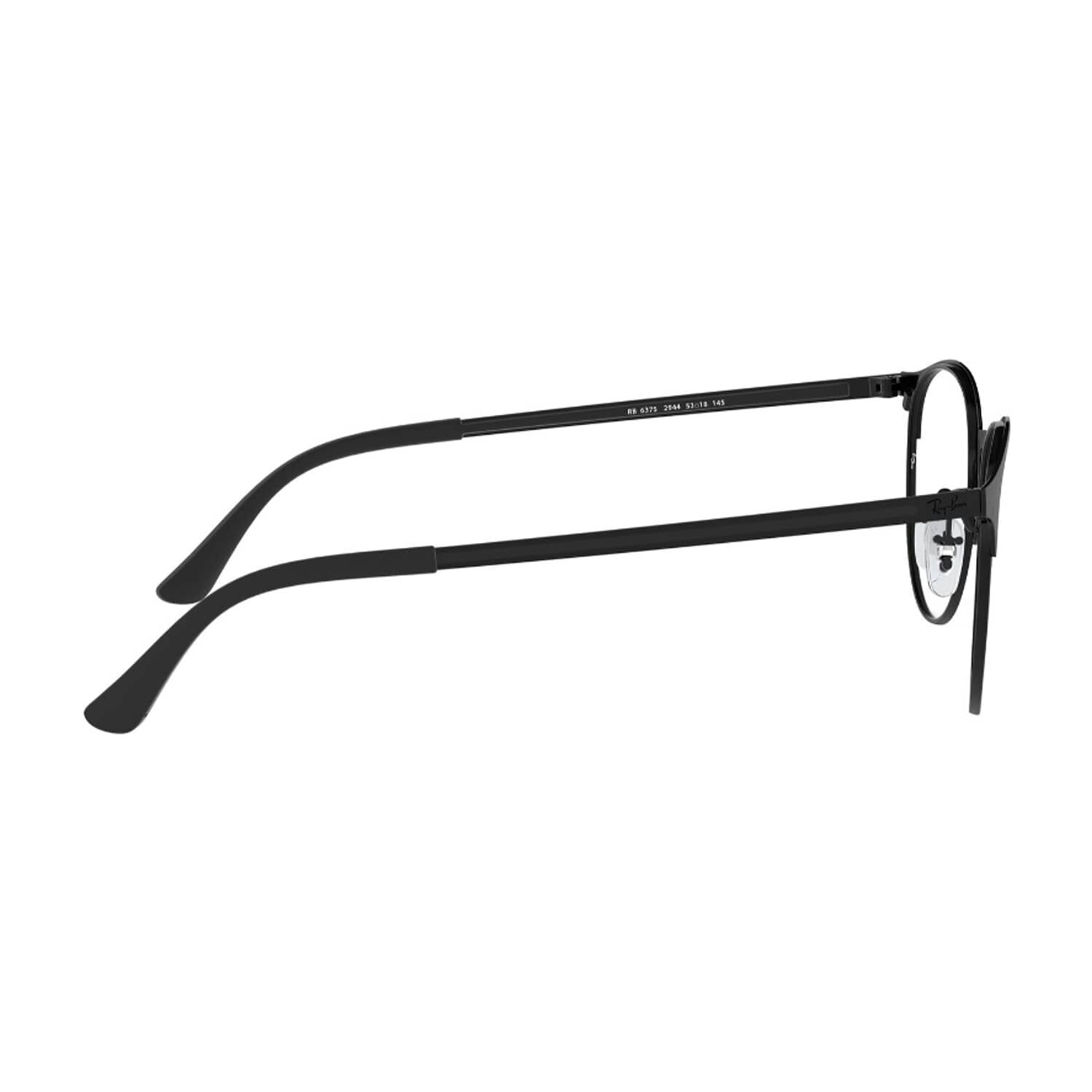 Lentes &Oacute;pticos Black On Matte Black Ray-ban Optical image number 9.0