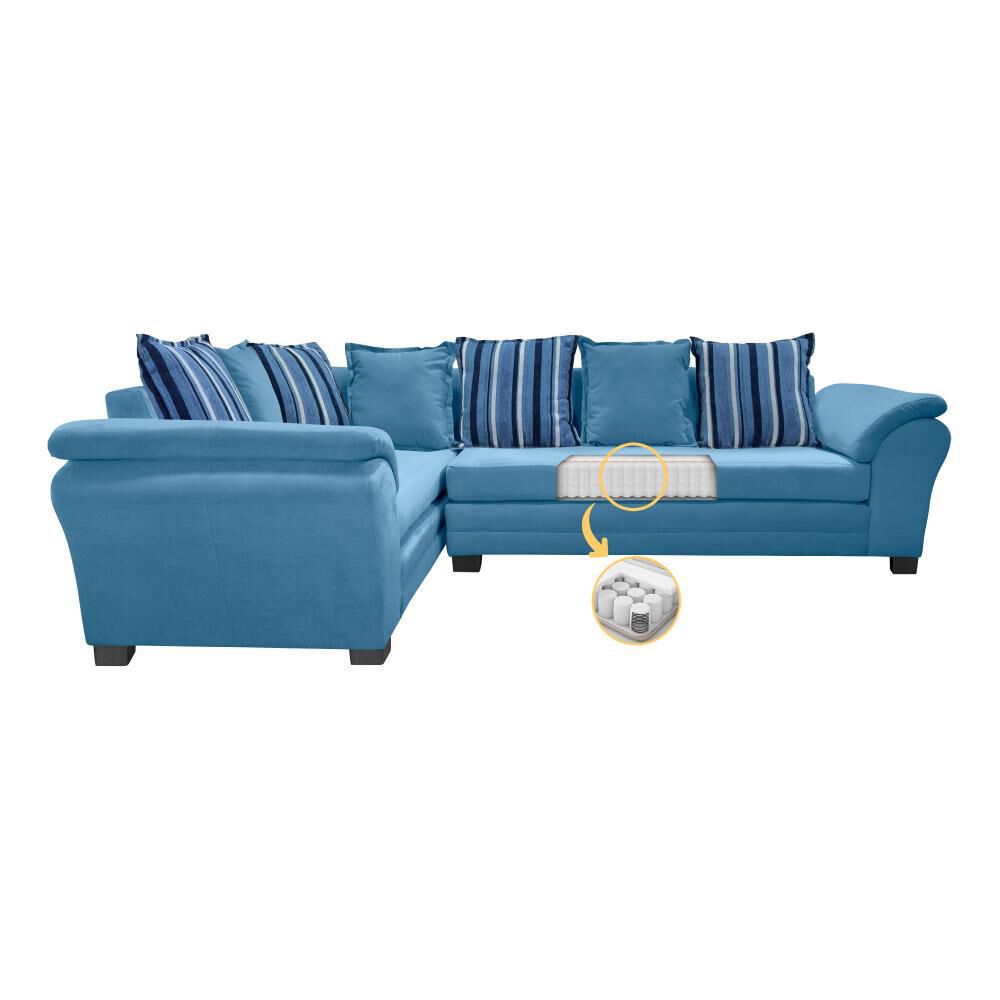 Sofá Seccional Izquierdo Living Factory New Capri / 6 Cuerpos image number 2.0