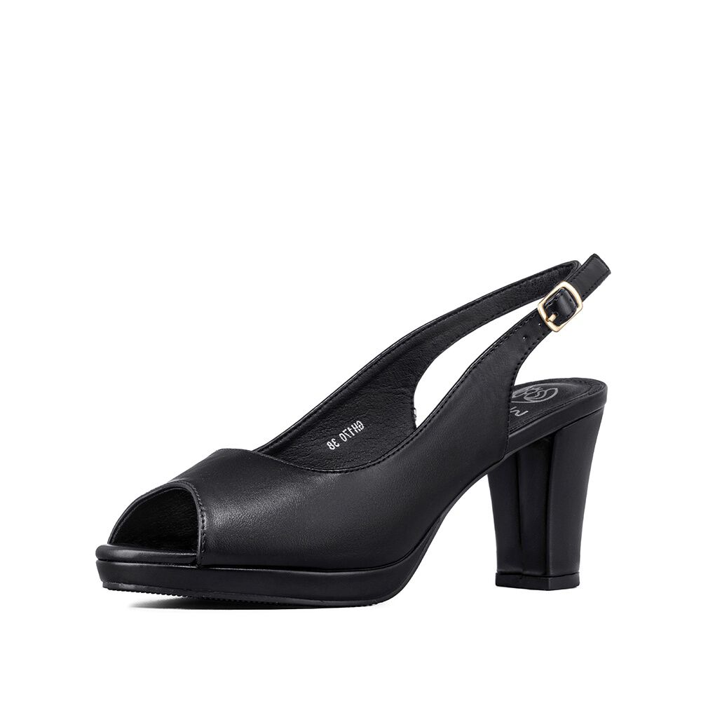 Zapato Elegante Tal&oacute;n Libre Peep Toe Mujer Weide Gh170 image number 6.0