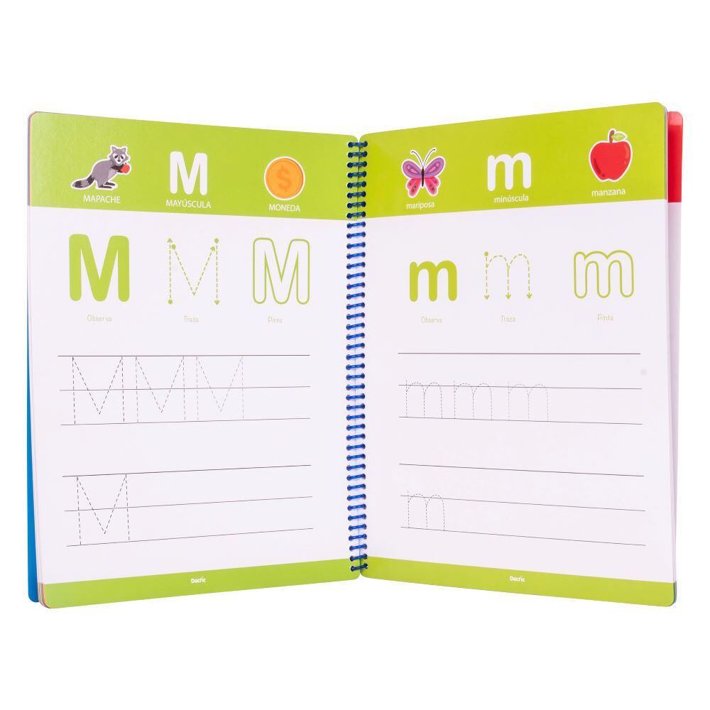 Set Libro Aprende A Escribir Las Letras image number 1.0