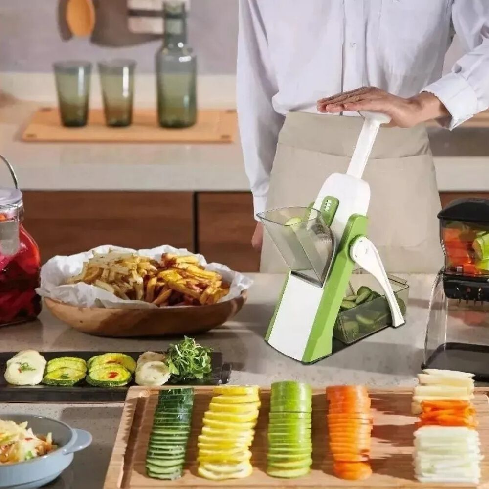 Picador De Papas Frutas Verduras Multifuncional Mandolina image number 3.0