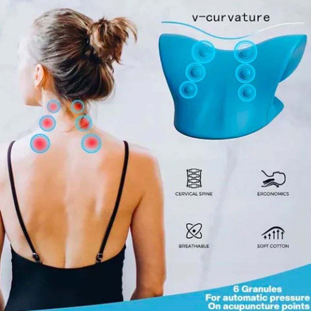 Almohada De Tracci&oacute;n Quiropr&aacute;ctica Cervical image number 4.0