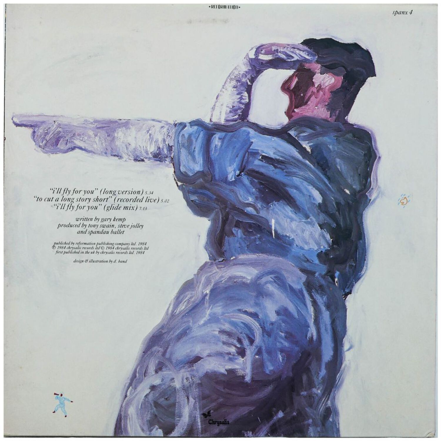 Spandau Ballet - Ill Fly For You(gatefold) | 12" Maxi Single Usado image number 1.0