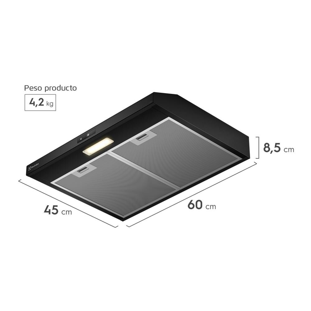 Campana Electrolux De6tb image number 3.0