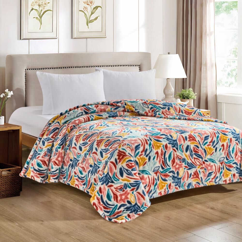 Frazada Casaideal Manchas / 1.5 Plazas image number 0.0