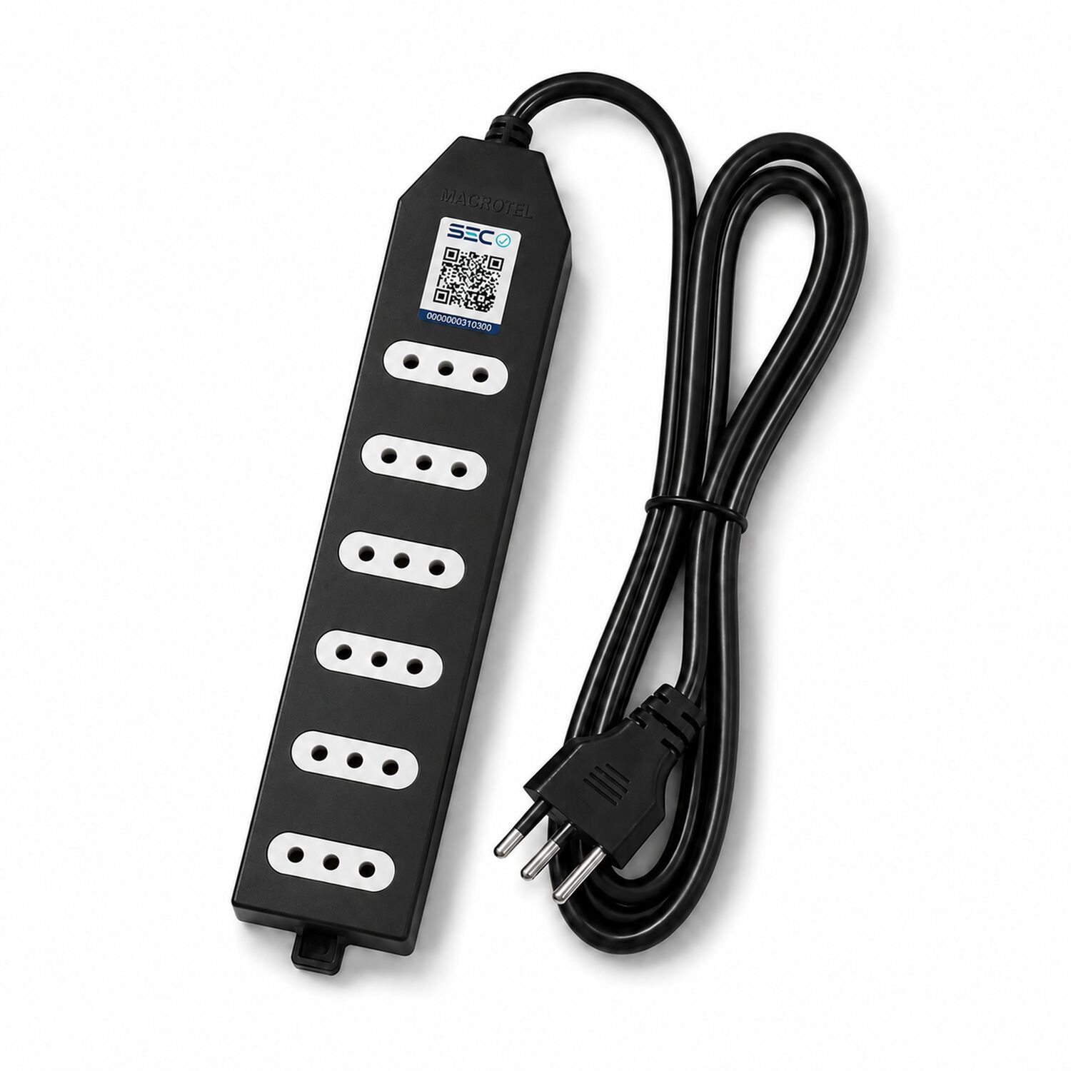 Alargador 1.5m Certificado Con 6 Tomas De Corriente Me-206b1 image number 2.0