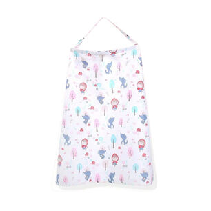 Manta Lactancia Bebe Pa&ntilde;uelo Toalla Con Mosquitera Multiusos