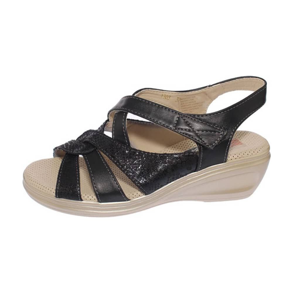 Sandalia Confort Negro Hualun Art: 51303black image number 7.0