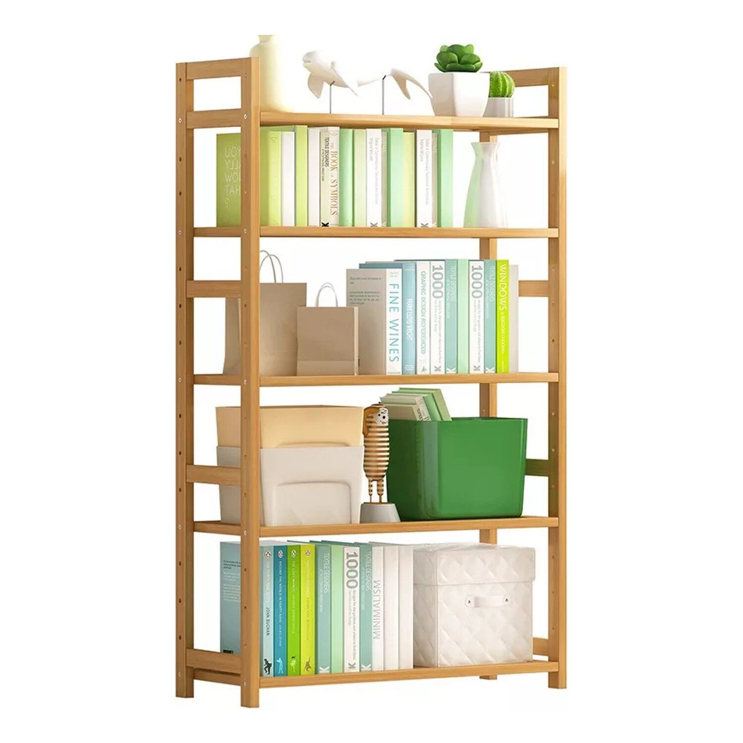 Organizador Bamb&uacute; Ajustable 5 Niveles Cocina Ba&ntilde;o image number 1.0