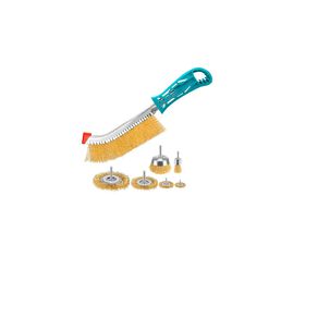 Juego Escobillas Con Cepillo De Alambre 7pzs