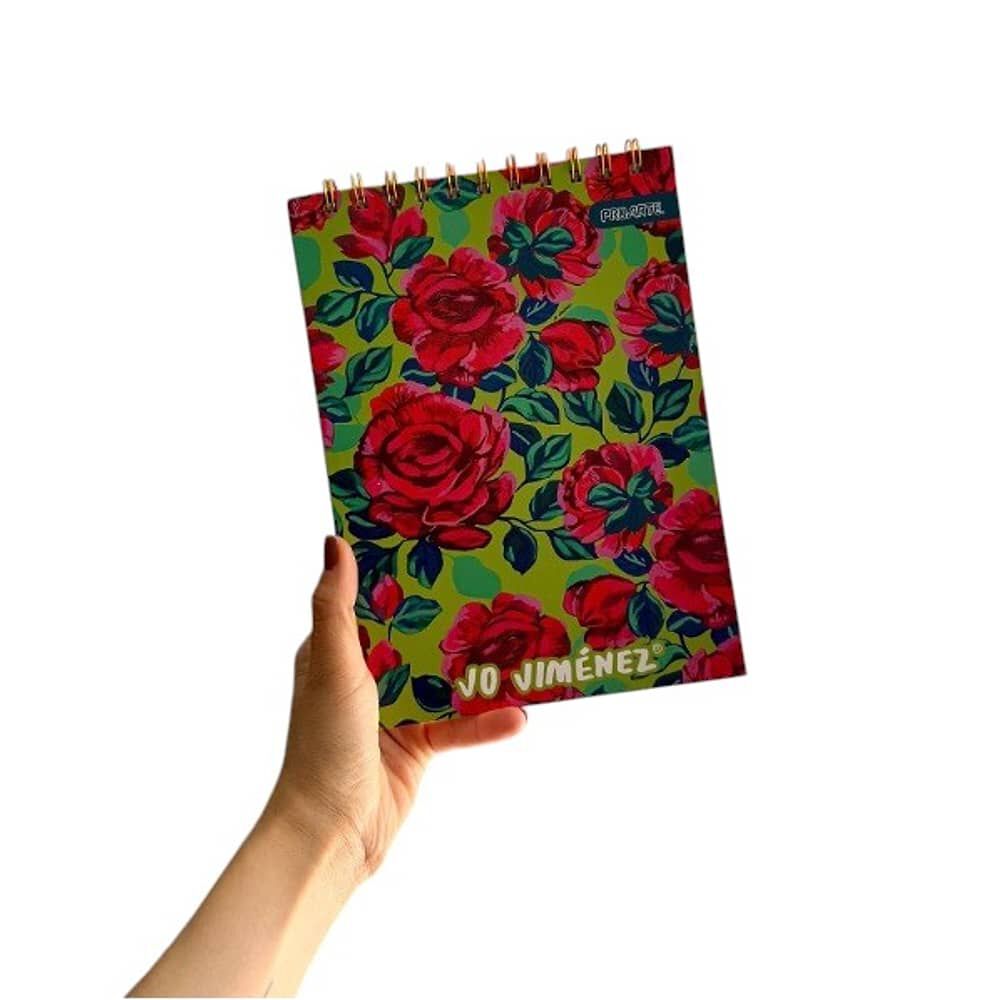 Cuaderno Dibujo Croquera 80 Hojas Pro Arte Jo Jimenez Rojo image number 0.0