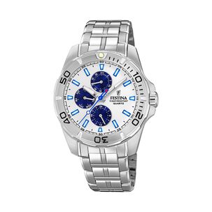 Reloj F20445/1 Festina Blanco Hombre Multifuncion