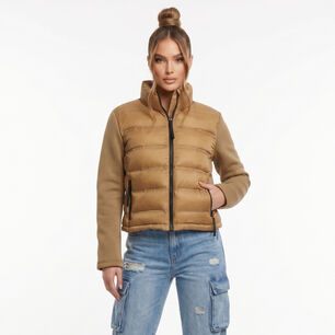 Parka Chaqueta Mujer Acolchada Mangas T&eacute;rmicas Anastasia