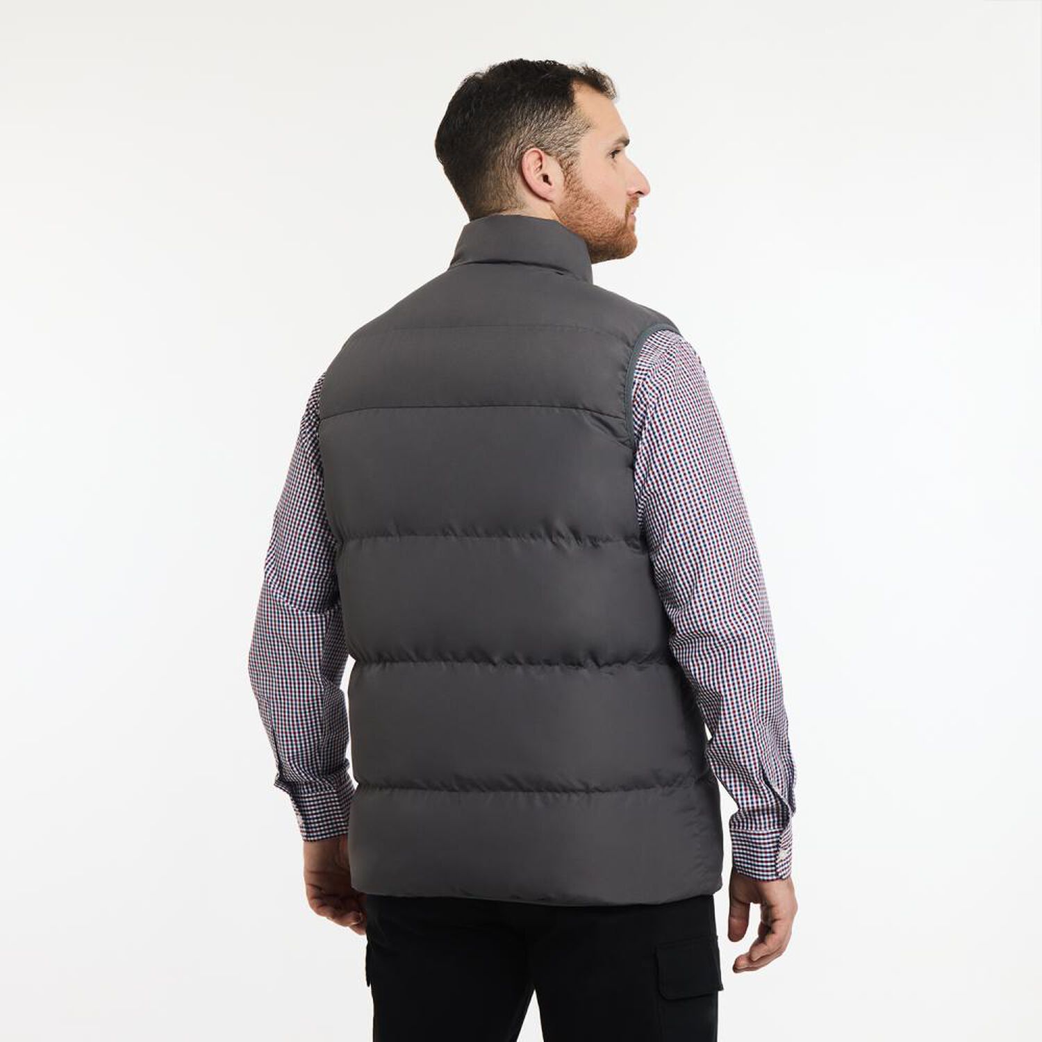 Chaqueta Regular Sin Mangas Cuello Alto Hombre Herald image number 3.0