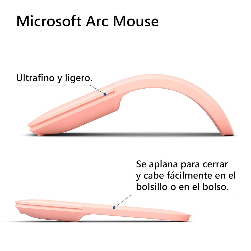Mouse Inalambrico Microsoft Arc Touch 1000dpi Bluetrack image number 4.0