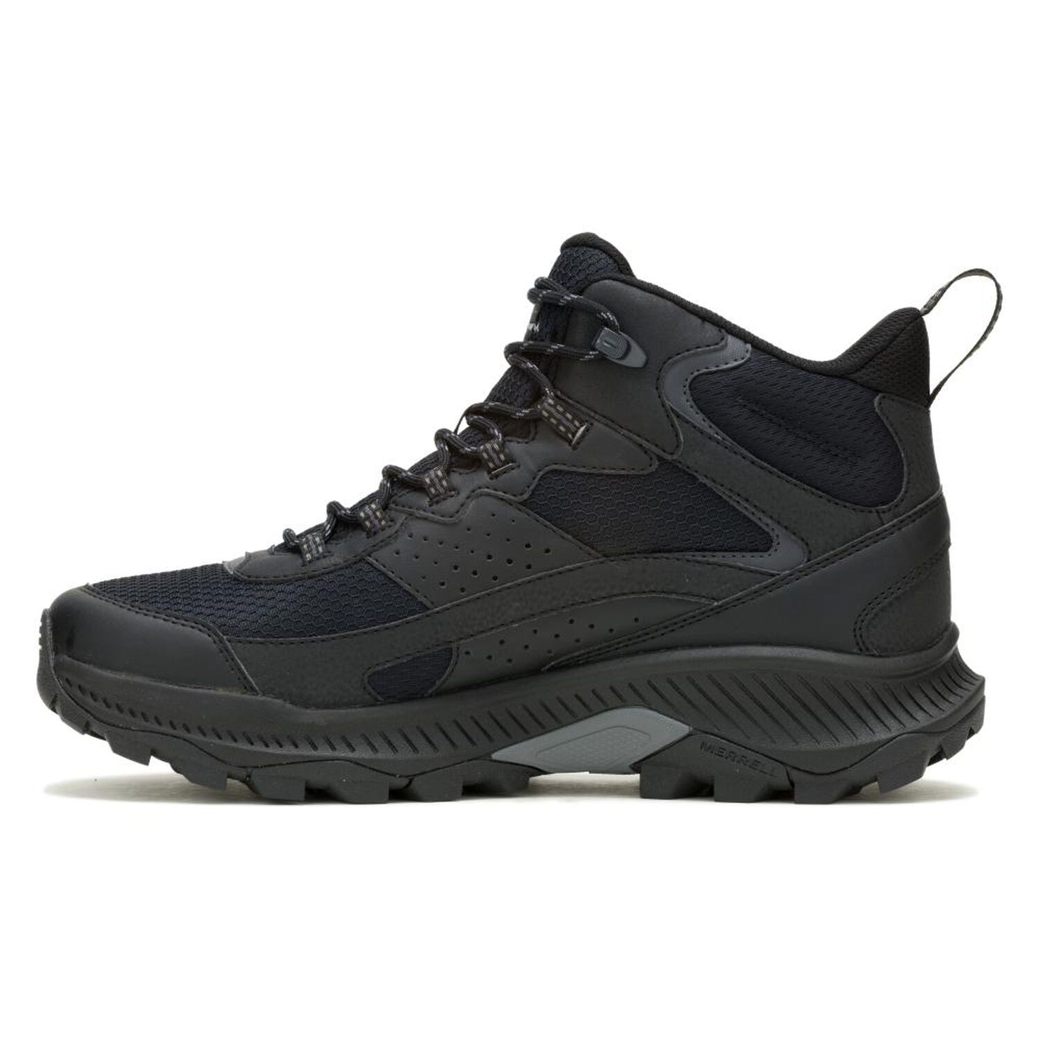 Bot&iacute;n Outdoor Hombre Merrell Speed Strike 2 Mid Negro Waterproof image number 2.0