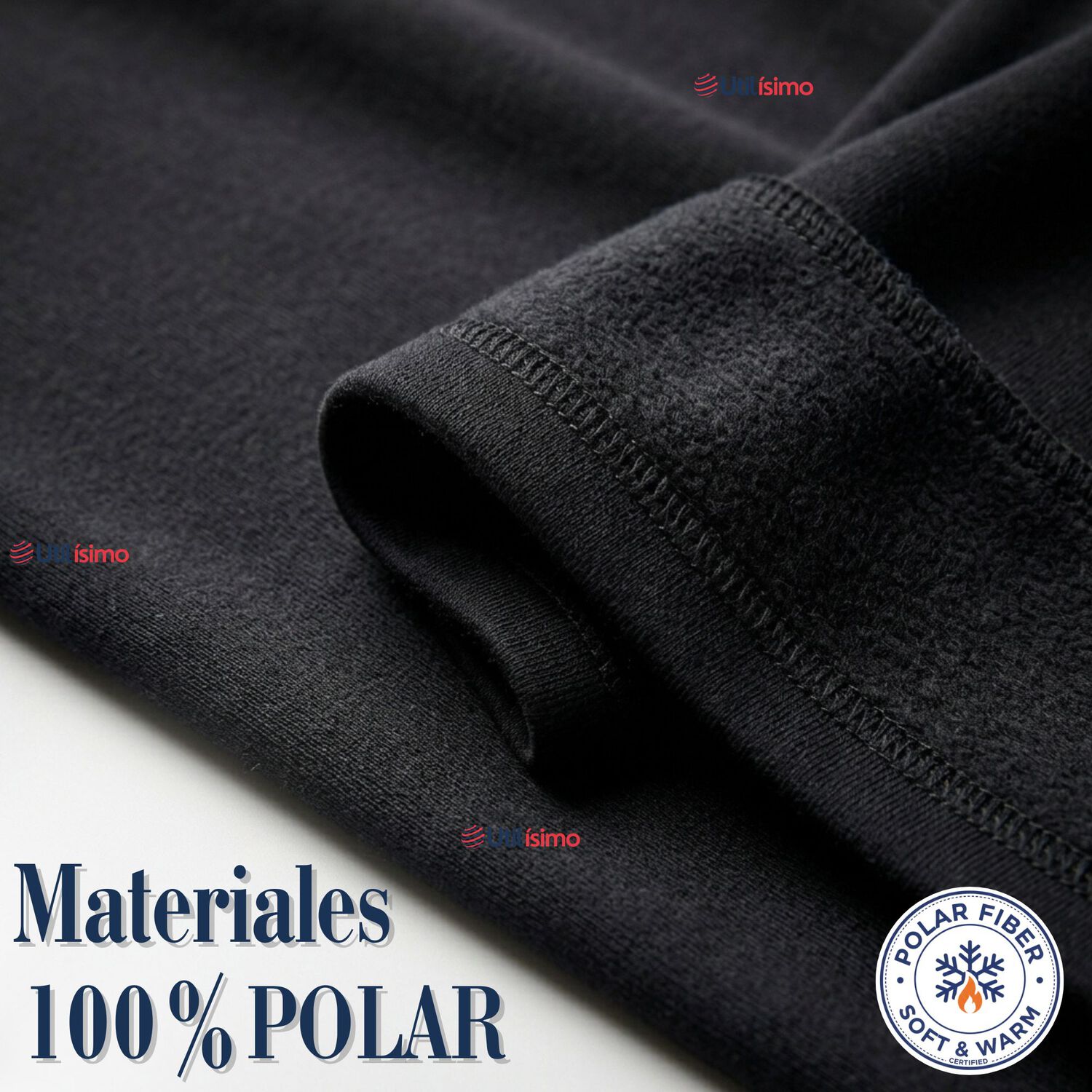 Pack 3 Calzoncillos Largos Polar Calza Hombre Invierno Primera Capa image number 8.0
